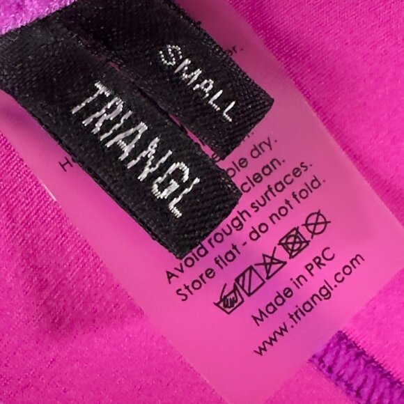 Triangl ipurple velvet 2 piece bikini set - Picture 9 of 10